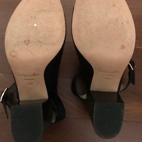 Bettye Muller Womens Polish Ankle Strap Block Heel - Picture 7 of 8